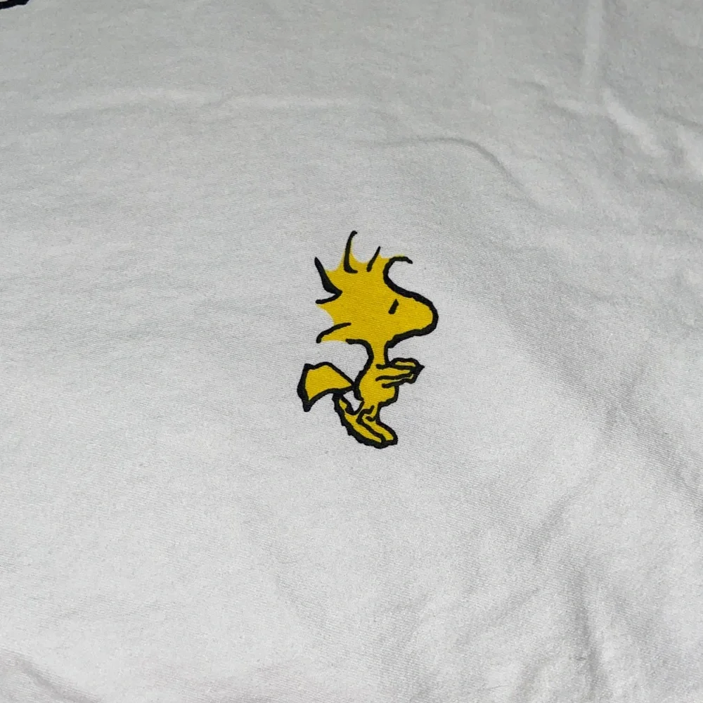 Like new Peanuts shower curtain with Snoopy and Woodstock